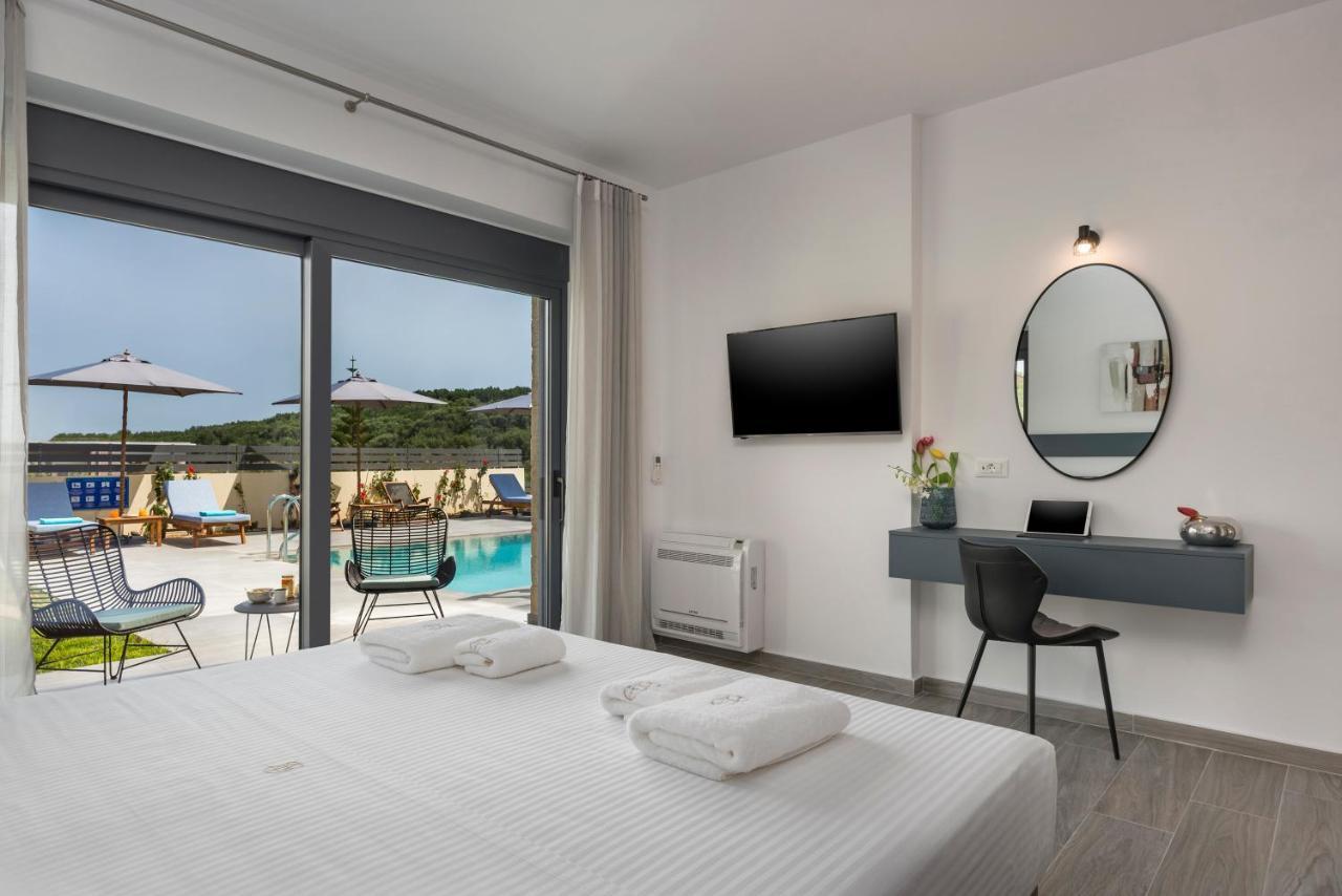 Belair Villas Chrissi Akti Chania Exterior foto
