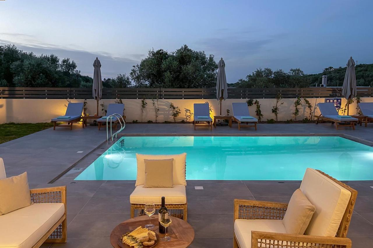 Belair Villas Chrissi Akti Chania Exterior foto