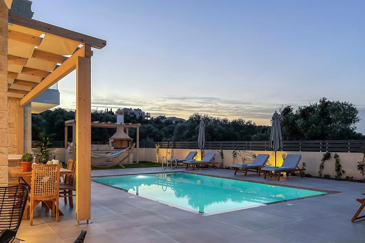 Belair Villas Chrissi Akti Chania Exterior foto